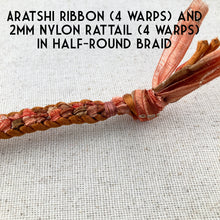 Load image into Gallery viewer, Hand-Dyed Aratashi Ribbon (~6yd)