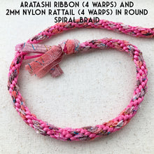 Load image into Gallery viewer, Hand-Dyed Aratashi Ribbon (~6yd)