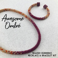 Load image into Gallery viewer, Awesome Ombré Necklace & Bracelet Kit