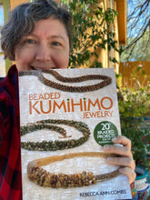 Load image into Gallery viewer, Autographed Book: Beaded Kumihimo Jewelry by Rebecca Ann Combs