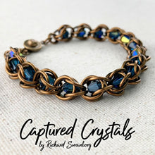 Load image into Gallery viewer, Captured Crystals Bracelet