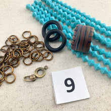 Load image into Gallery viewer, PRE-ORDER Captured Crystals Necklace with Mystic Rings (Ready to Ship by October 2, 2026)
