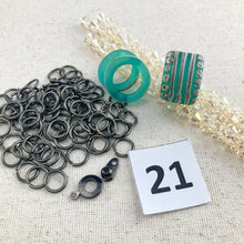 Load image into Gallery viewer, PRE-ORDER Captured Crystals Necklace with Mystic Rings (Ready to Ship by October 2, 2026)