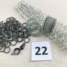 Load image into Gallery viewer, PRE-ORDER Captured Crystals Necklace with Mystic Rings (Ready to Ship by October 2, 2026)