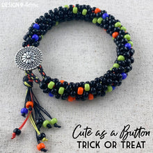 Load image into Gallery viewer, Cute as a Button - Intermediate Kumihimo Bracelet Kit