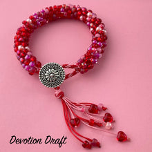 Load image into Gallery viewer, Cute as a Button - Intermediate Kumihimo Bracelet Kit