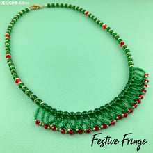 Load image into Gallery viewer, Festive Fringe Necklace