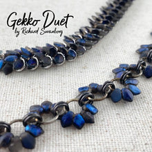 Load image into Gallery viewer, Gekko Duet Chain Maille Bracelet & Necklace Kit