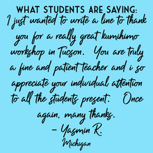 Load image into Gallery viewer, 2-Day Intensive Marudai Workshop January 29 -30, 2026