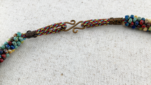 Load image into Gallery viewer, Onward: Kumihimo Beaded Rope with Wire Finishing