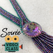 Load image into Gallery viewer, Soirée Kumihimo Necklace Video Class