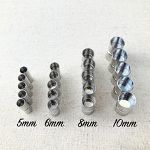 Load image into Gallery viewer, Stainless Steel Magnetic Endcaps (5 Pack)