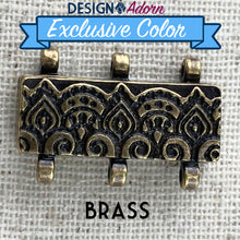 Load image into Gallery viewer, TierraCast 3-Strand Temple Magnetic Clasp