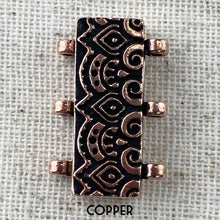 Load image into Gallery viewer, TierraCast 3-Strand Temple Magnetic Clasp
