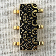 Load image into Gallery viewer, TierraCast 3-Strand Temple Magnetic Clasp