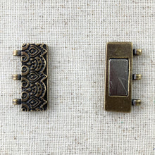 Load image into Gallery viewer, TierraCast 3-Strand Temple Magnetic Clasp