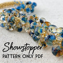 Load image into Gallery viewer, Showstopper Kumihimo Necklace Instructions (PDF)