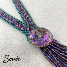 Load image into Gallery viewer, Soirée Kumihimo Necklace Video Class