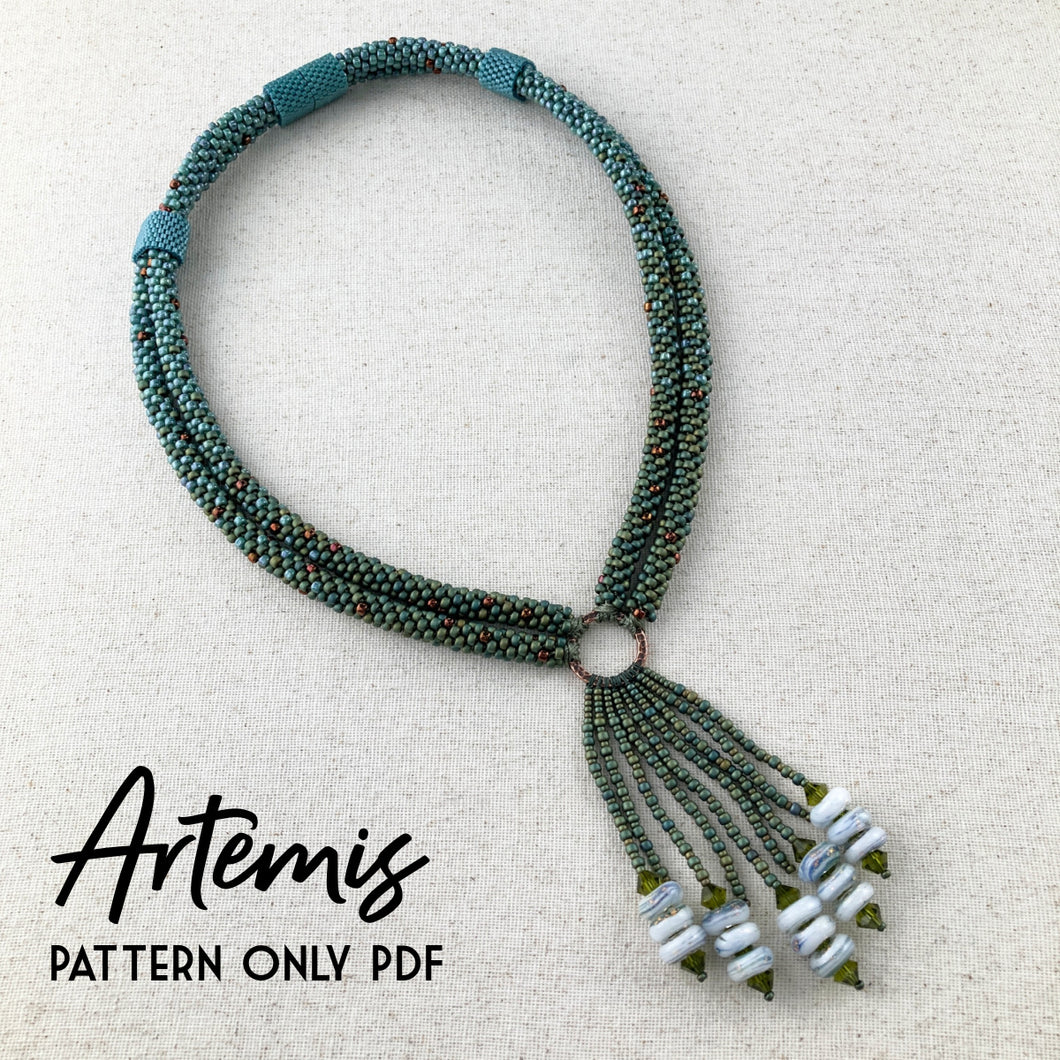 Artemis Kumihimo Necklace Instructions (PDF)