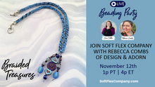 Load image into Gallery viewer, Braided Treasures Kumihimo Necklace
