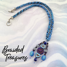 Load image into Gallery viewer, Braided Treasures Kumihimo Necklace
