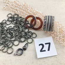 Load image into Gallery viewer, PRE-ORDER Captured Crystals Necklace with Mystic Rings (Ready to Ship by October 2, 2026)

