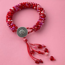 Load image into Gallery viewer, Cute as a Button - Intermediate Kumihimo Bracelet Kit
