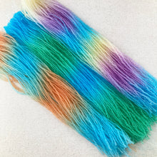 Load image into Gallery viewer, Dyed Color-Blocked Crystal Rondelles (10 strands)
