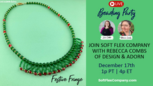 Load image into Gallery viewer, Festive Fringe Necklace
