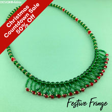 Load image into Gallery viewer, Festive Fringe Necklace
