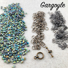 Load image into Gallery viewer, Gekko Duet Chain Maille Bracelet &amp; Necklace Kit
