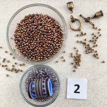 Load image into Gallery viewer, Mystic Rings Kumihimo Necklace Kit
