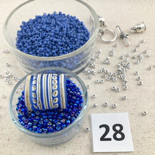 Load image into Gallery viewer, Mystic Rings Kumihimo Necklace Kit
