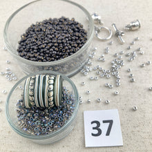 Load image into Gallery viewer, Mystic Rings Kumihimo Necklace Kit
