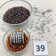 Load image into Gallery viewer, Mystic Rings Kumihimo Necklace Kit
