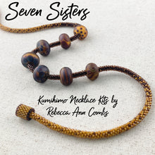 Load image into Gallery viewer, Seven Sisters Kumihimo Necklace Kit
