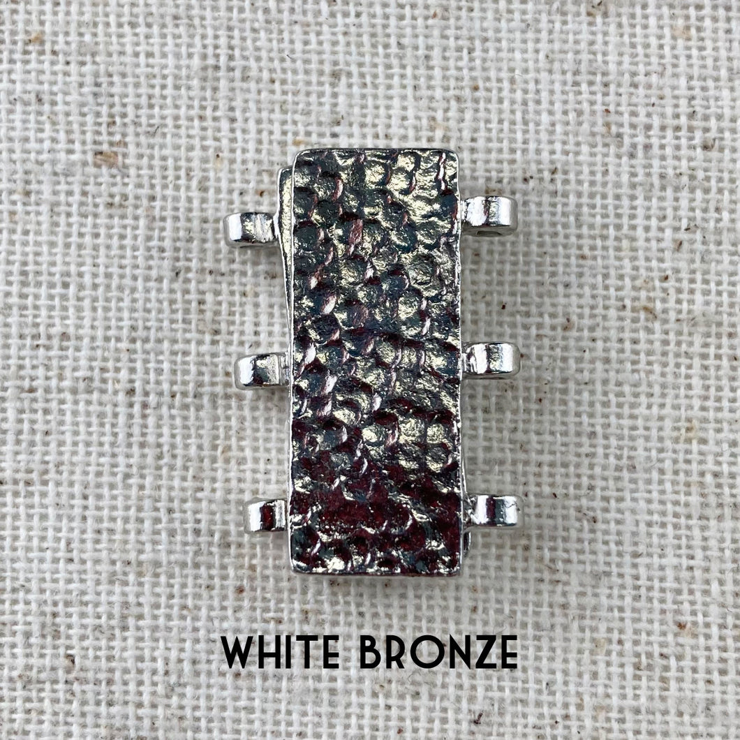 TierraCast 3-Strand Palace Magnetic Clasp