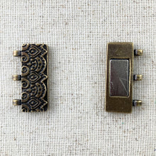 Load image into Gallery viewer, TierraCast 3-Strand Temple Magnetic Clasp
