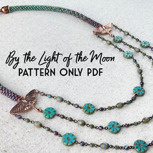 Load image into Gallery viewer, By the Light of the Moon Kumihimo Necklace Instructions (PDF)
