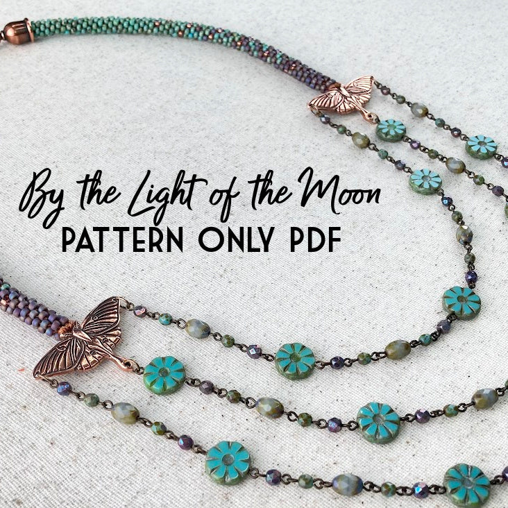 By the Light of the Moon Kumihimo Necklace Instructions (PDF)