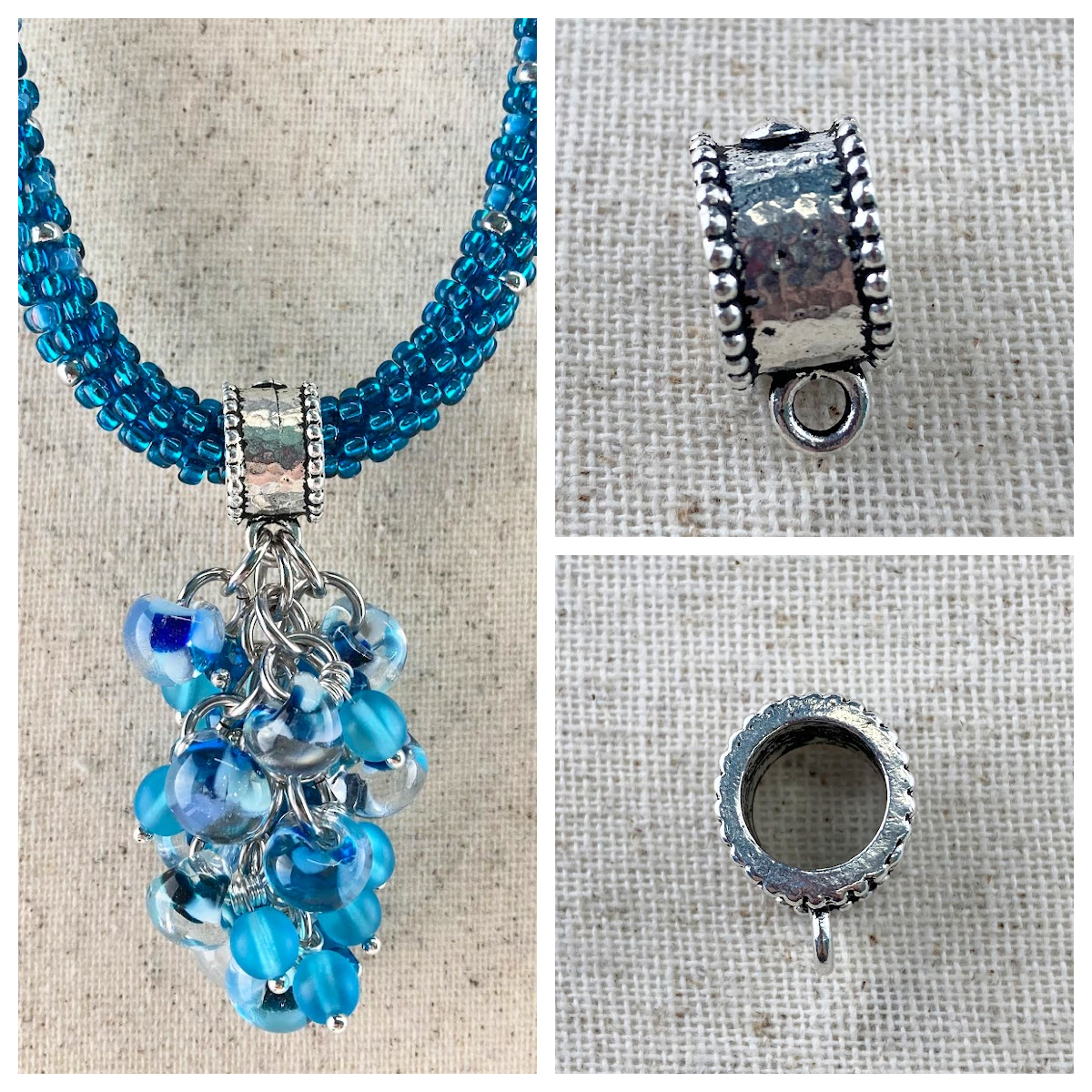 Hammered Bail – Design & Adorn