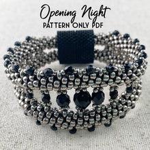 Load image into Gallery viewer, Opening Night Kumihimo Bracelet Instructions (PDF)
