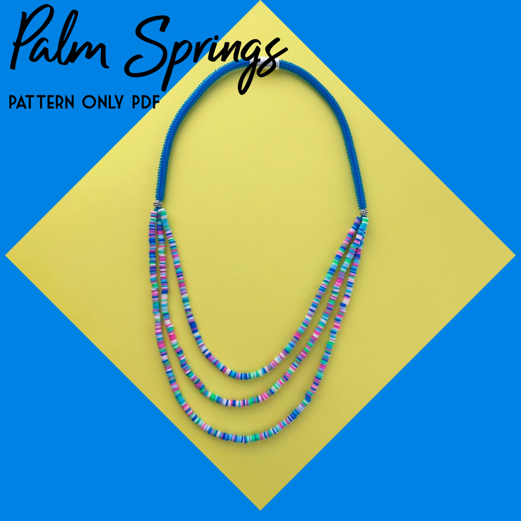 Palm Springs Kumihimo Necklace Instructions (PDF)