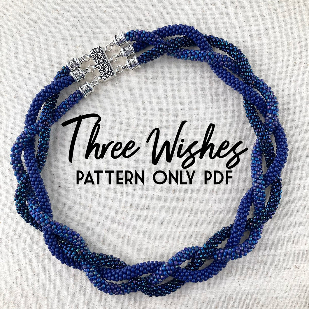 Three Wishes Kumihimo Necklace Instructions (PDF)
