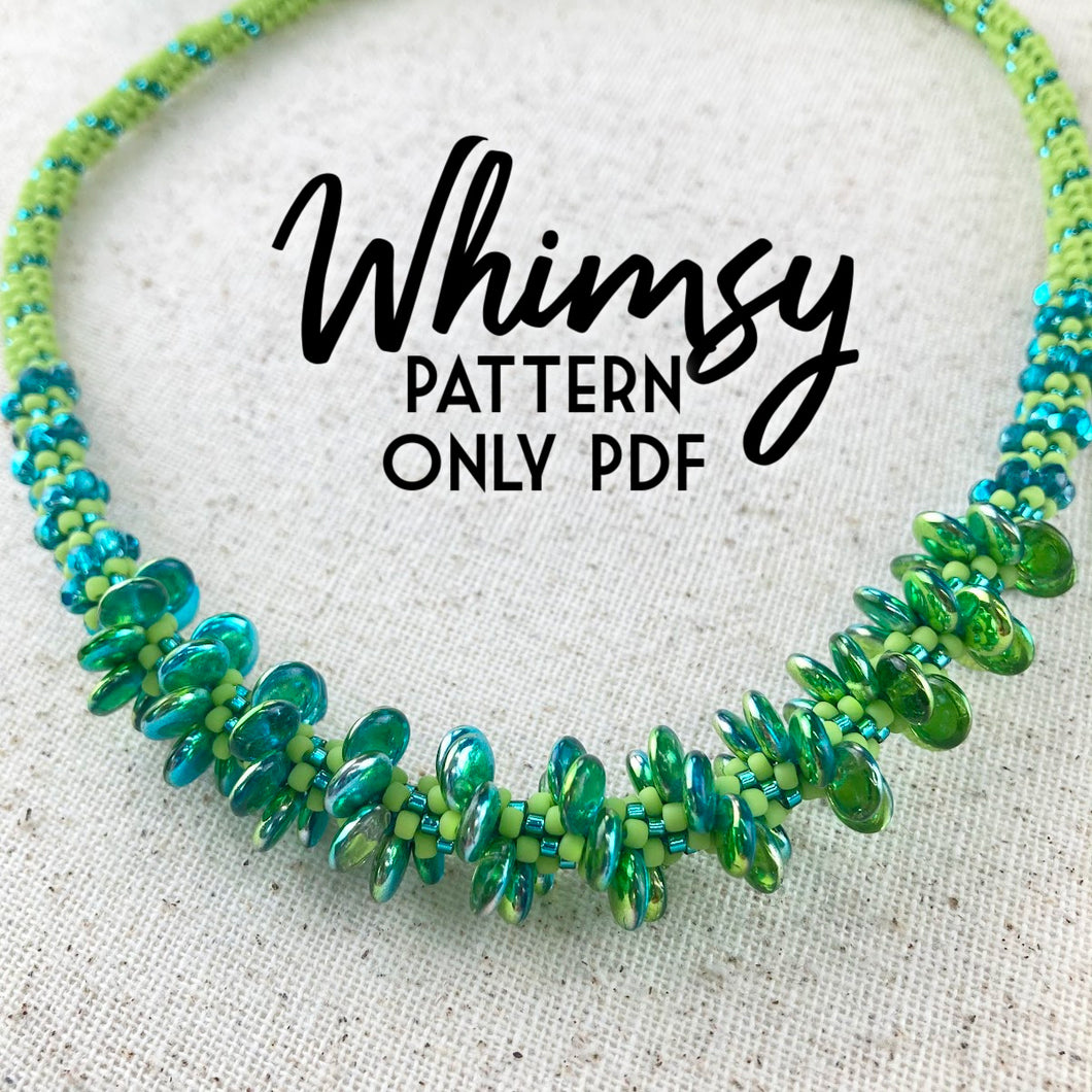 Whimsy Kumihimo Necklace Instructions (PDF)